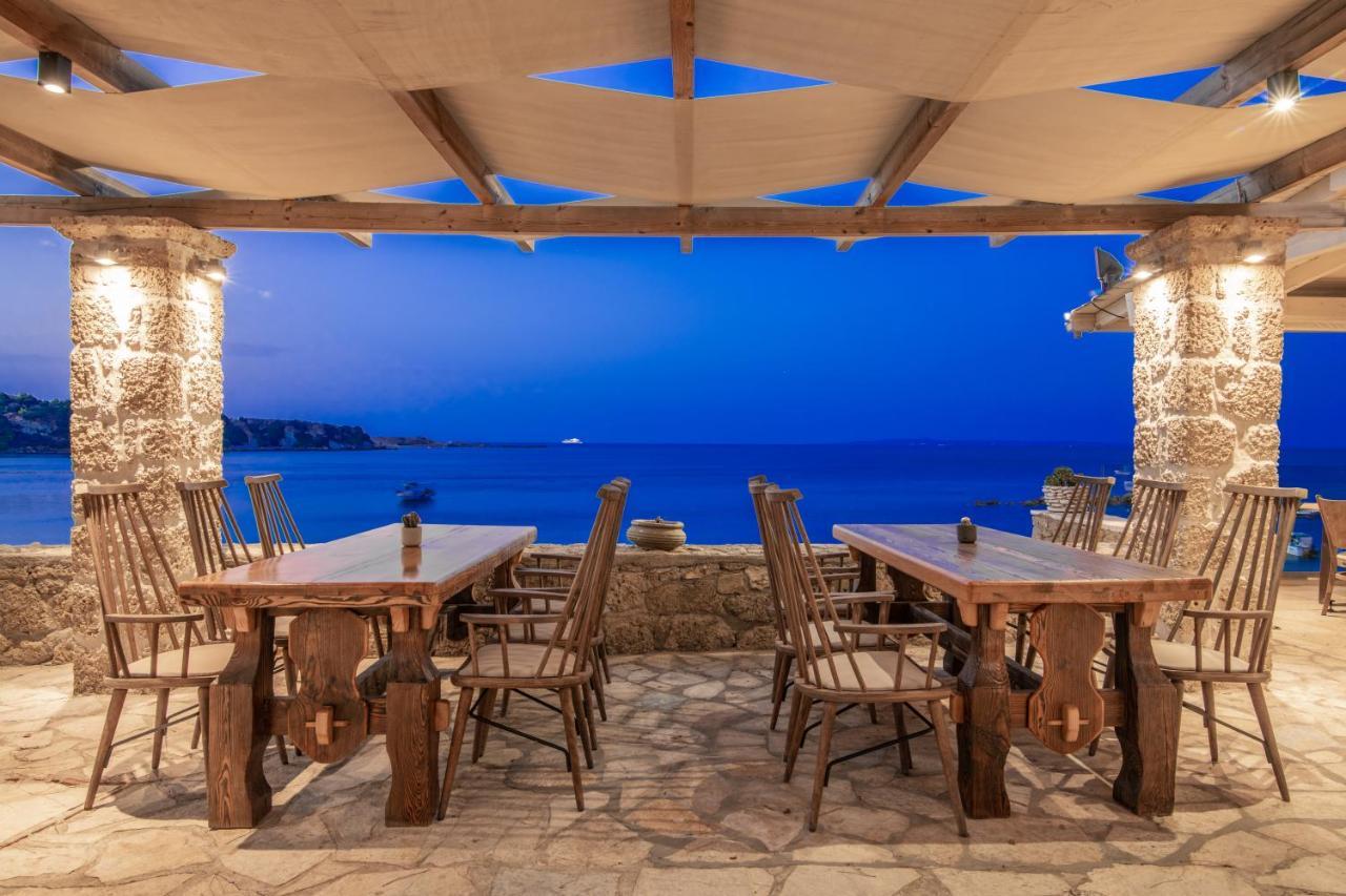 Porto Roma Seaside Studios Vasilikos  Bagian luar foto